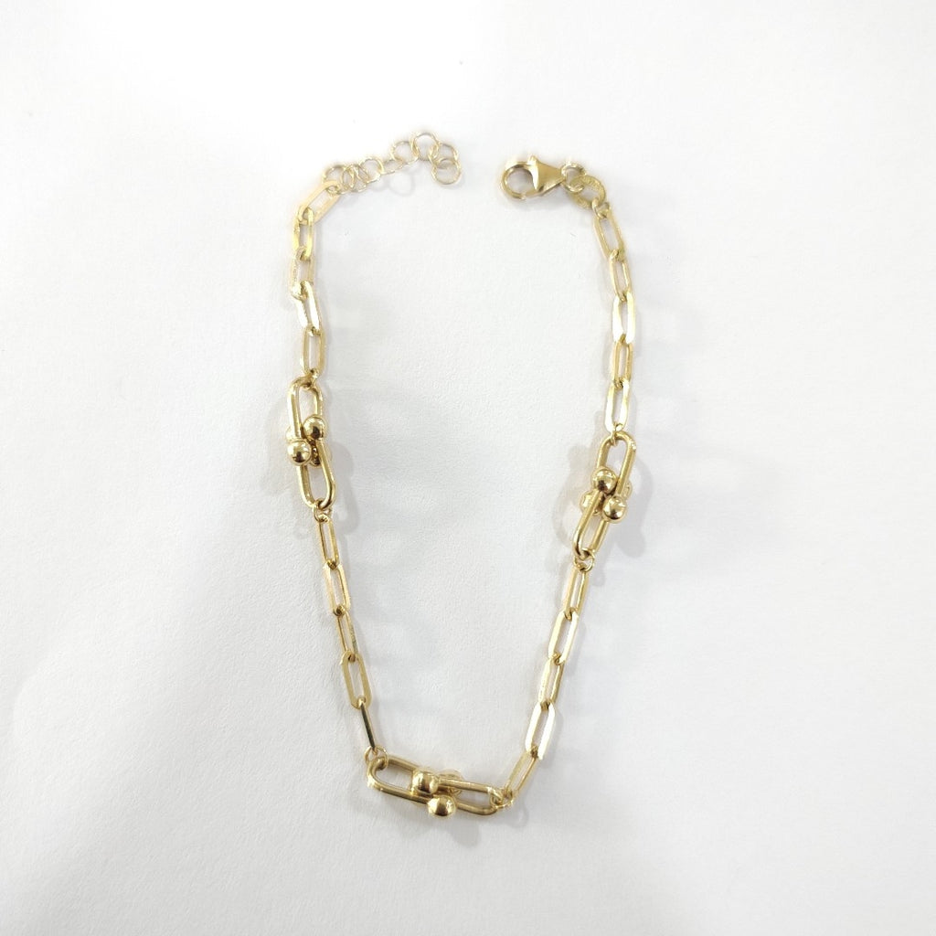 PULSERA ORO 14 K 4.8 GRMS (SEMINUEVO)