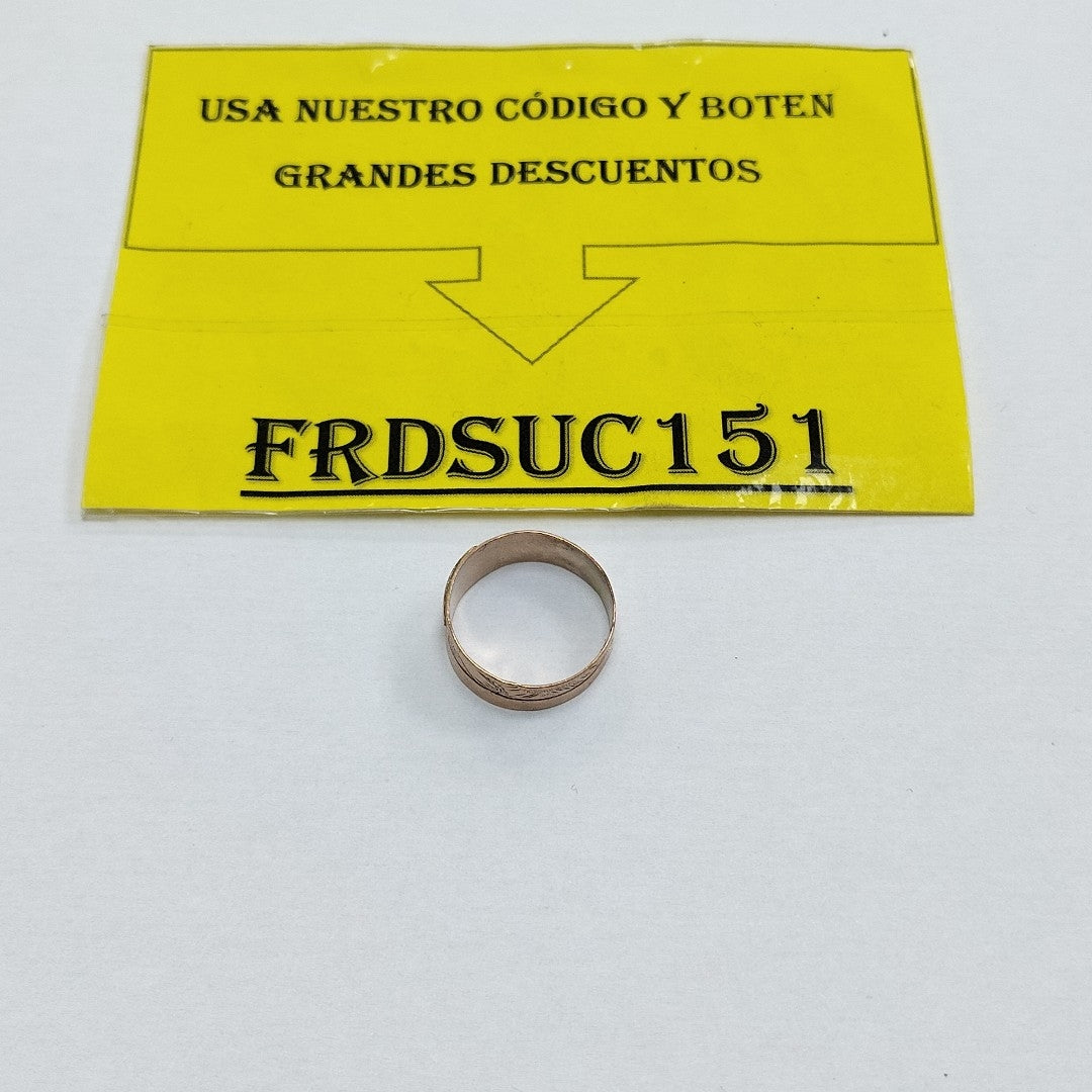 ANILLO ORO 8 K 1.6 GRMS (SEMINUEVO)
