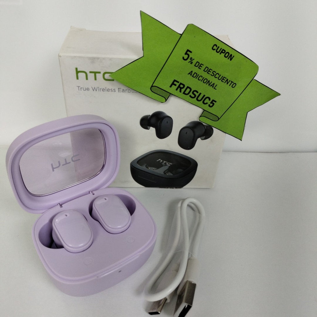 AUDIFONOS HTC EARBUDS 9 INALAMBRICO IN EAR (SEMINUEVO)