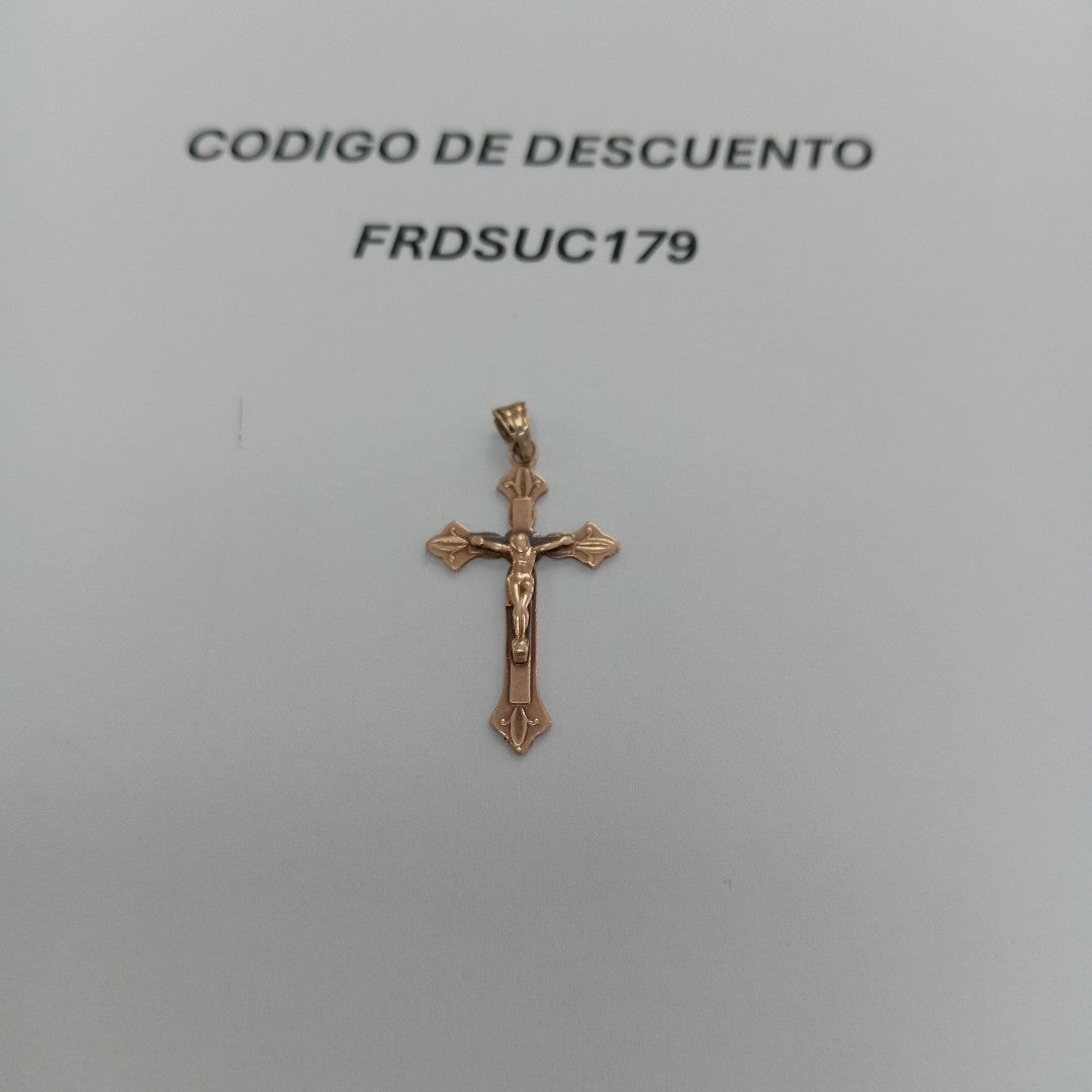CRUZ, DIJE ORO 10 K 0.9 GRMS (SEMINUEVO)