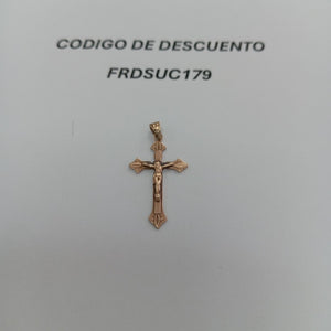 CRUZ, DIJE ORO 10 K 0.9 GRMS (SEMINUEVO)