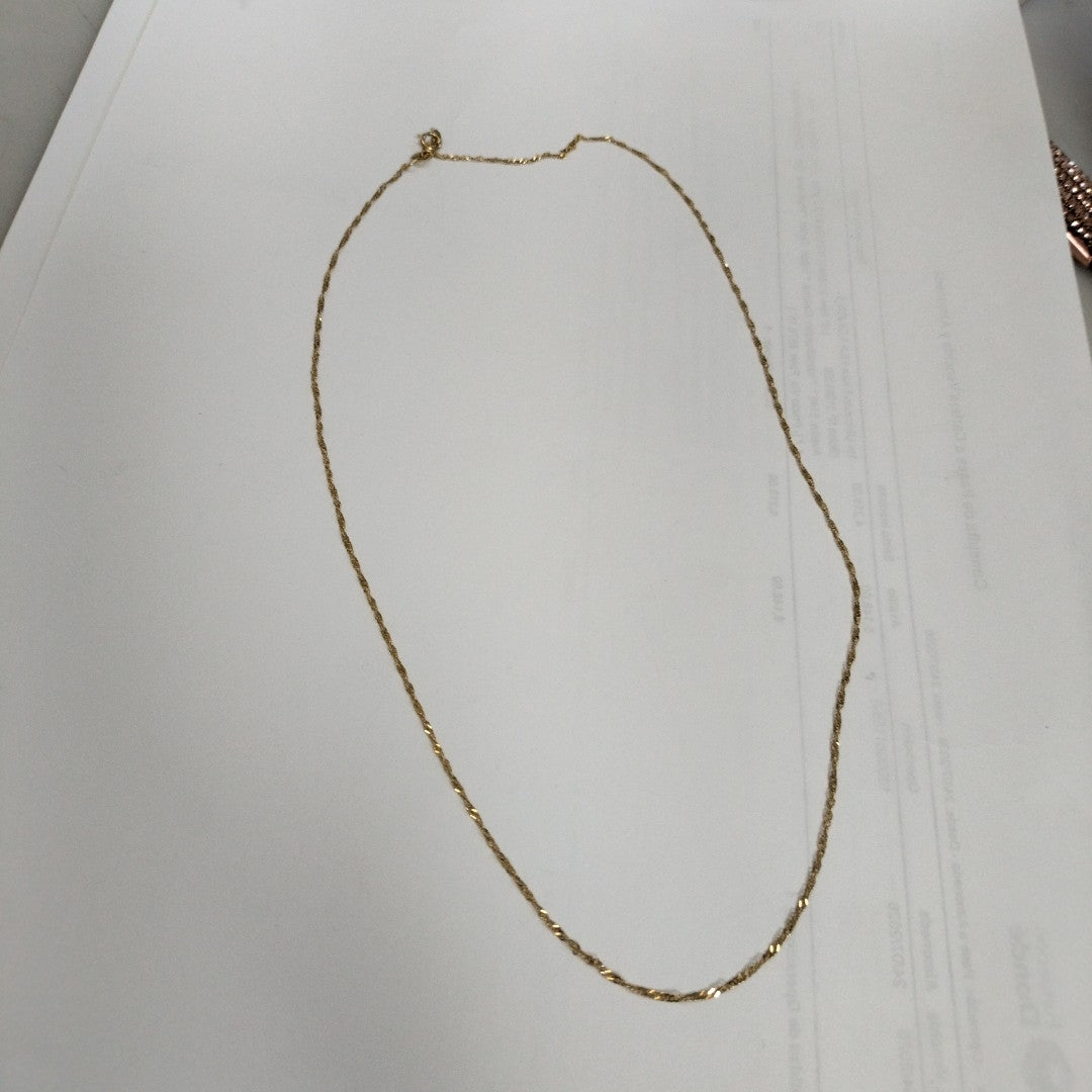 CADENA ORO 14 K 1.2 GRMS (SEMINUEVO)