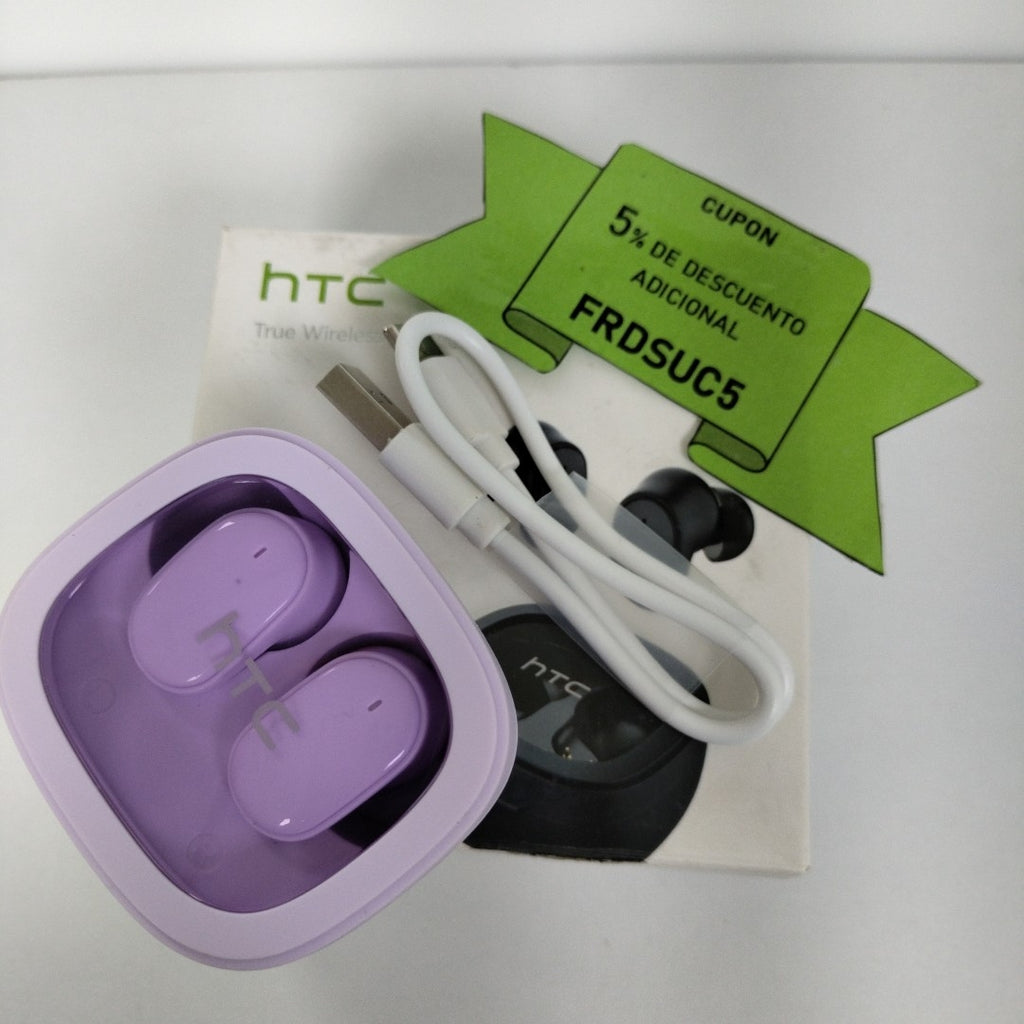AUDIFONOS HTC EARBUDS 9 INALAMBRICO IN EAR (SEMINUEVO)