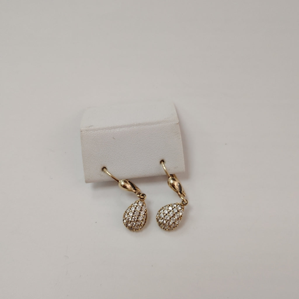 ARETES PAR ORO 14 K 2.3 GRMS (SEMINUEVO)