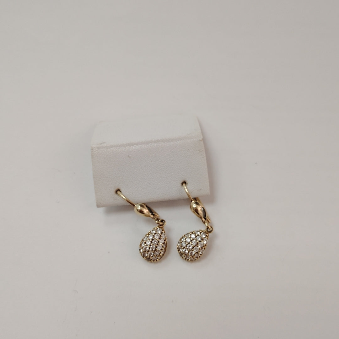 ARETES PAR ORO 14 K 2.3 GRMS (SEMINUEVO)