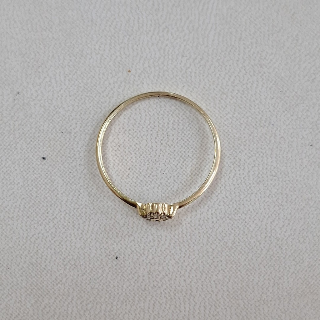 ANILLO ORO 10 K 0.8 GRMS (SEMINUEVO)