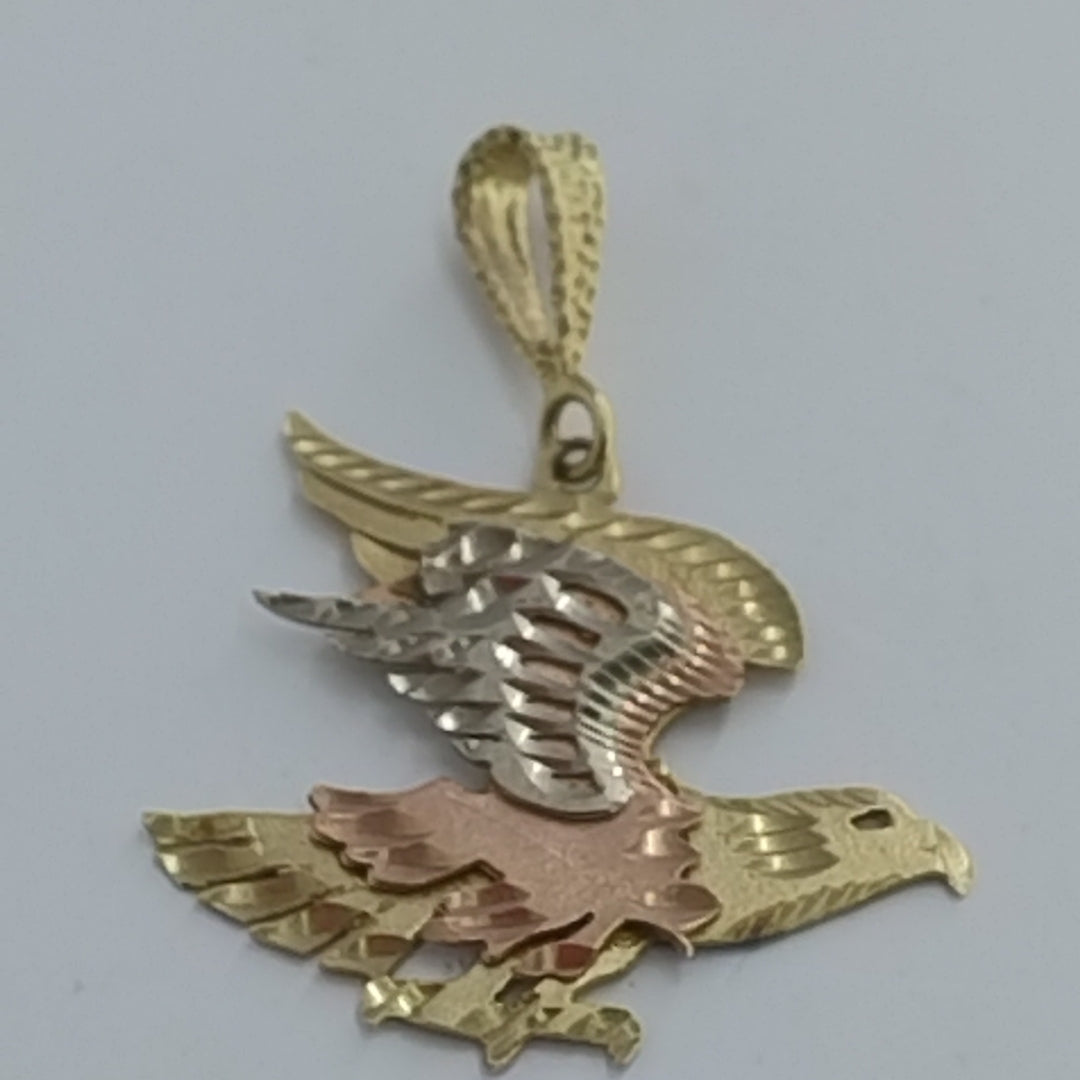 DIJE ORO COMBINADO 14 K 2,80 GRMS (SEMINUEVO)
