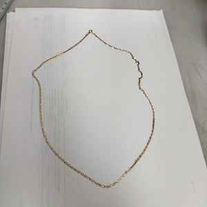 CADENA ORO 14 K 2.5 GRMS (SEMINUEVO)