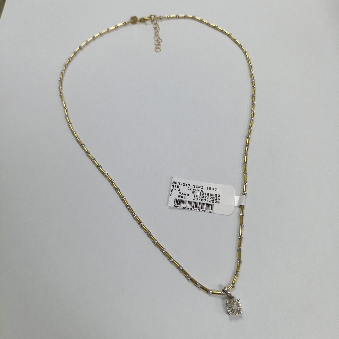 GARGANTILLA ORO 14 K 7.4 GRMS (SEMINUEVO)