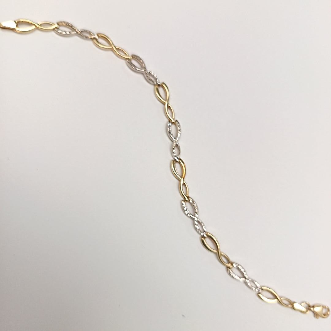 PULSERA ORO 14 K 2.3 GRMS (SEMINUEVO)