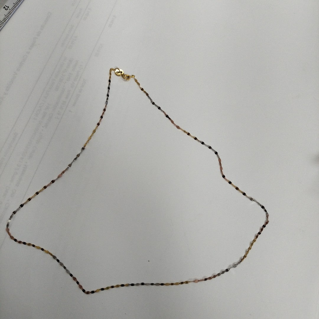 CADENA ORO 10 K 0,60 GRMS (SEMINUEVO)