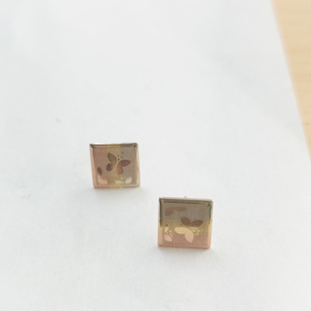 ARETES PAR ORO 14 K 0.8 GRMS (SEMINUEVO)