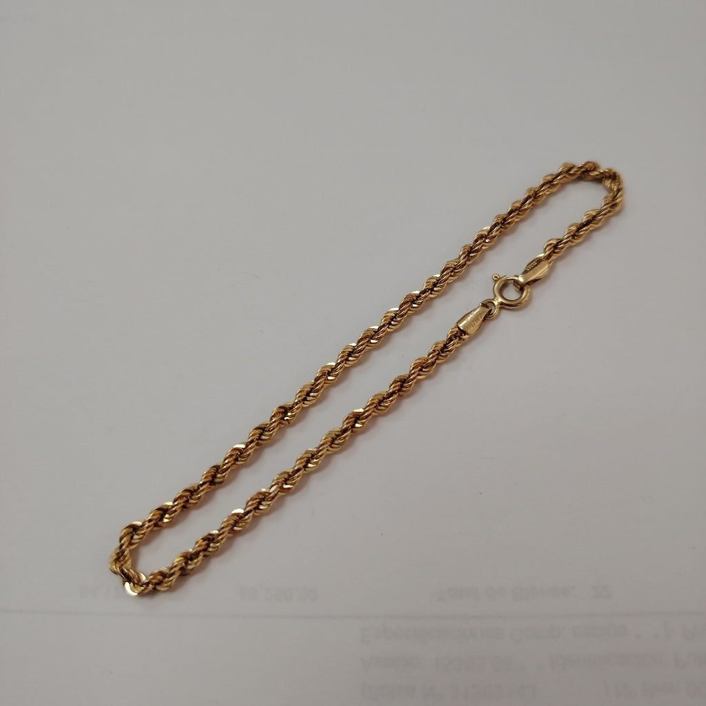 PULSERA ORO 14 K 2.6 GRMS (SEMINUEVO)