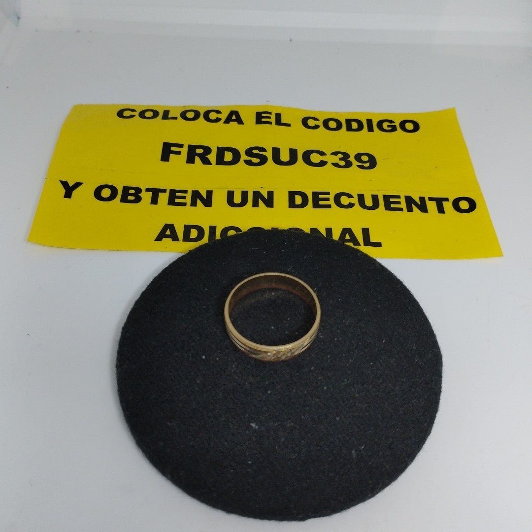 ARGOLLA ORO 10 K 3.2 GRMS (SEMINUEVO)