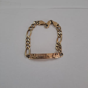 ESCLAVA ORO 10 K 8.9 GRMS (SEMINUEVO)