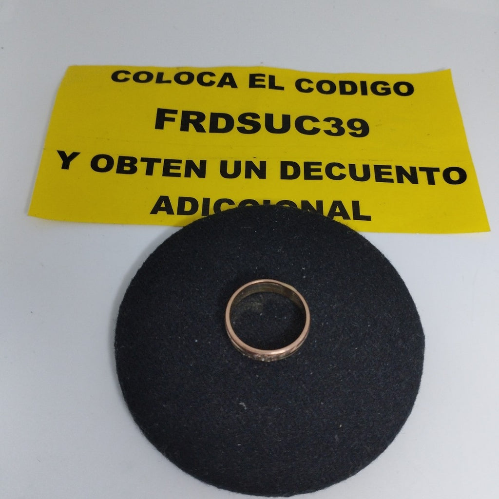 ARGOLLA ORO 10 K 2.9 GRMS (SEMINUEVO)