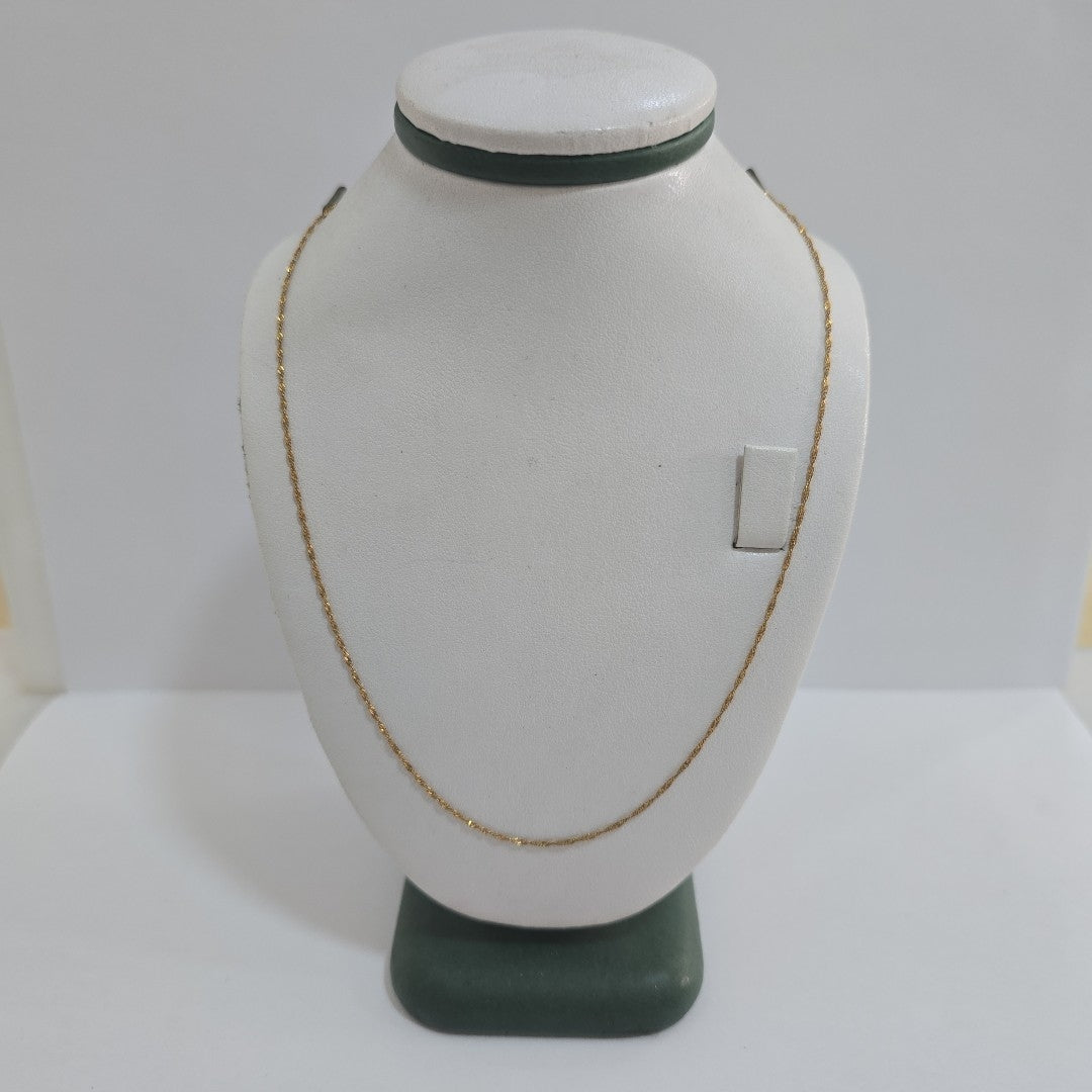 CADENA ORO 14 K 0.9 GRMS (SEMINUEVO)