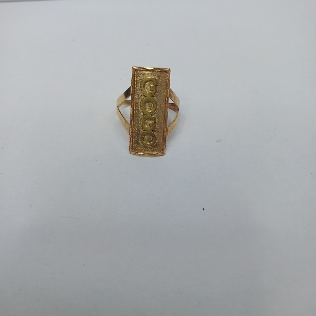 ANILLO ORO 10 K 3.3 GRMS (SEMINUEVO)