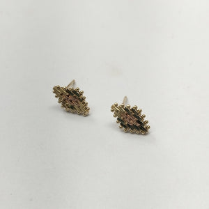 BROQUELES PAR ORO,ORO COMBINADO 10 K 1,40 GRMS (SEMINUEVO)