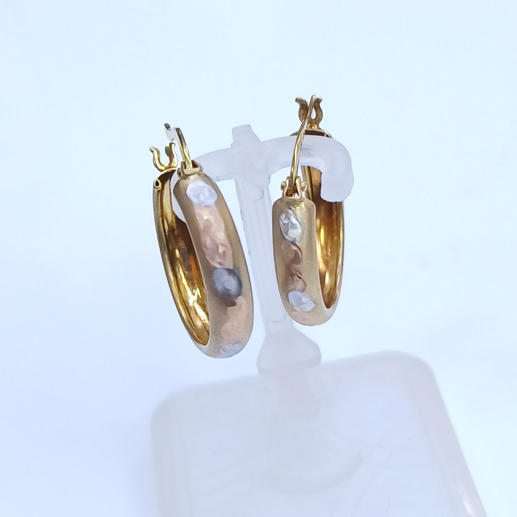 ARRACADAS PAR ORO 14 K 1,70 GRMS (SEMINUEVO)