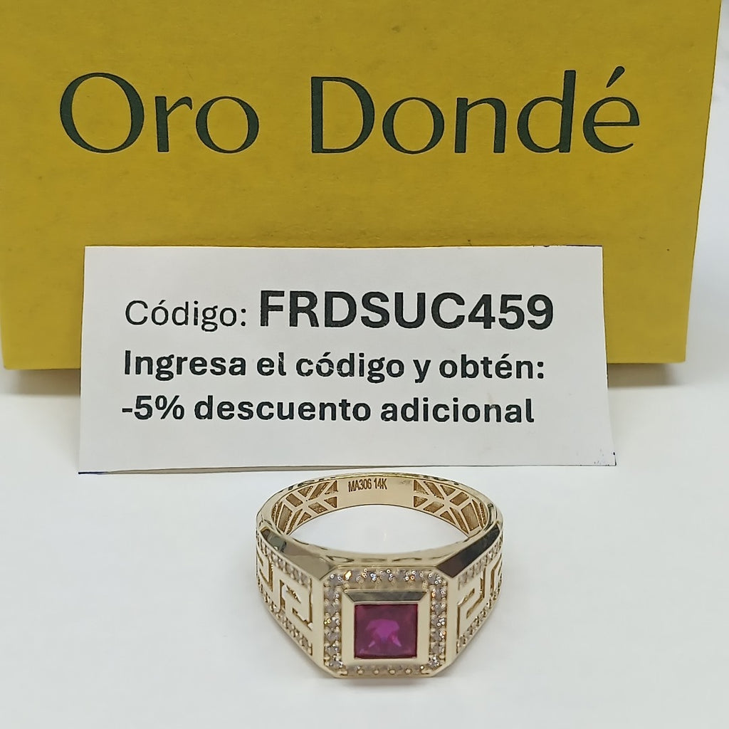 ANILLOS CABALLERO ORO 14K 5.7 (NUEVO)