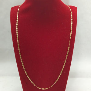 CADENA ORO, ORO COMBINADO 14 K 2.9 GRMS (SEMINUEVO)