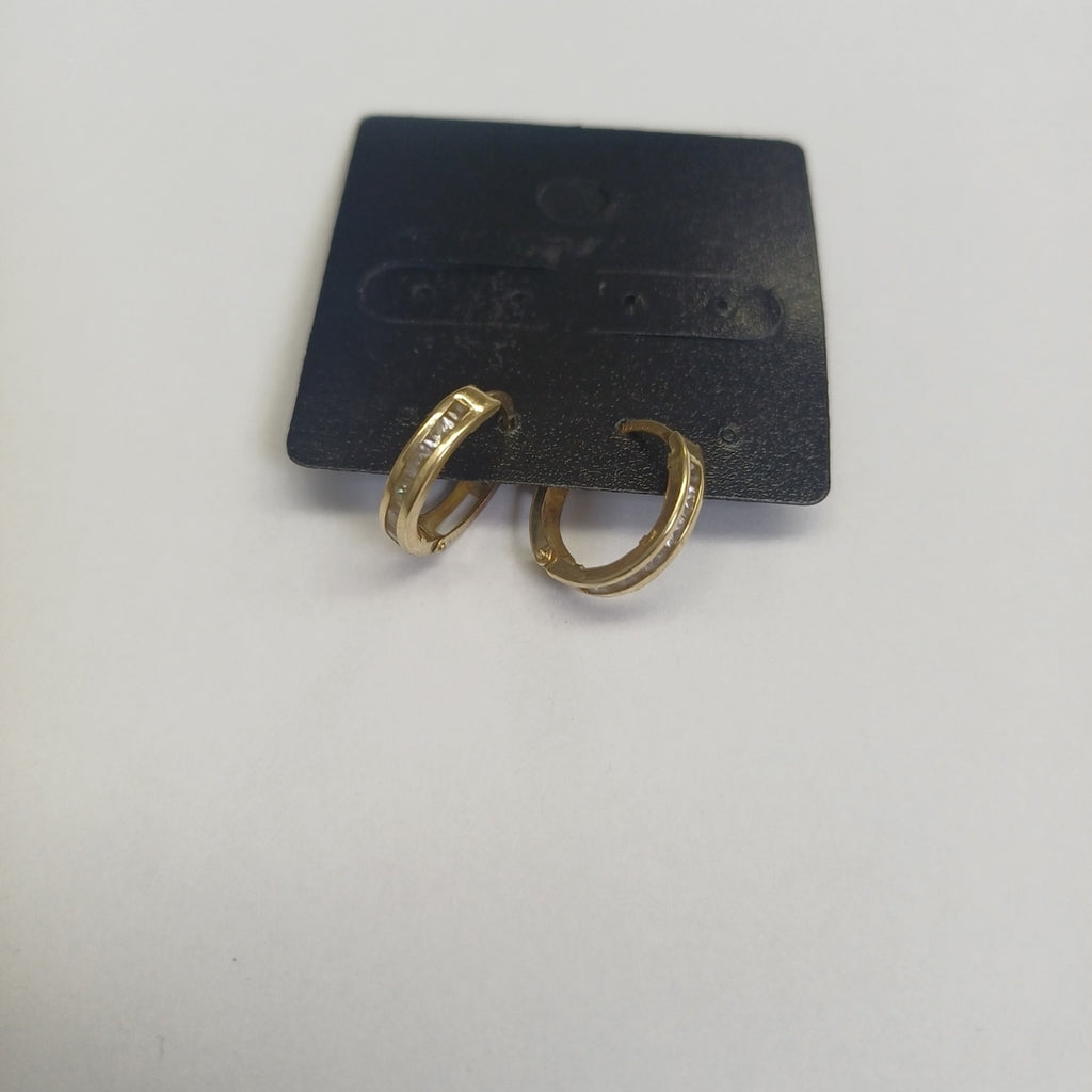 ARRACADAS PAR ORO 10 K 1,10 GRMS (SEMINUEVO)