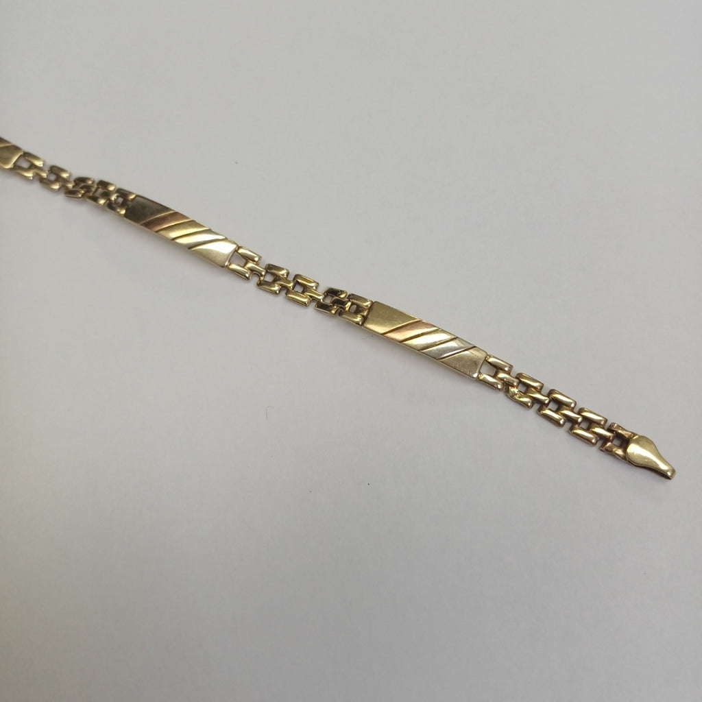 PULSERA ORO, ORO COMBINADO 8 K 8.8 GRMS (SEMINUEVO)