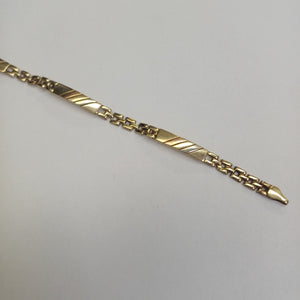 PULSERA ORO, ORO COMBINADO 8 K 8.8 GRMS (SEMINUEVO)