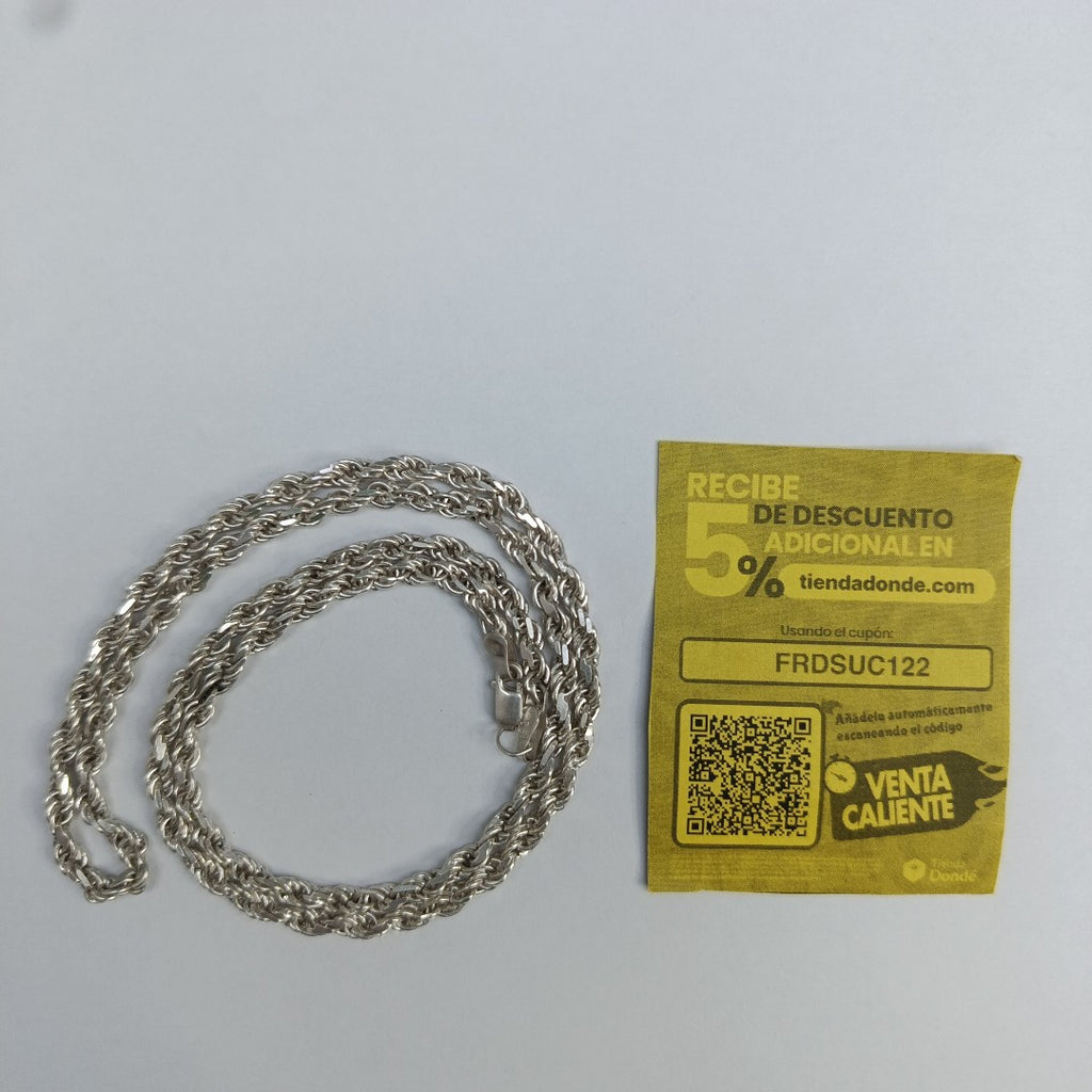 CADENA PLATA 25.3 GRMS (SEMINUEVO)