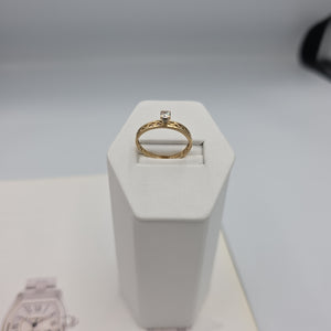 SOLITARIO ORO 14 K 1.4 GRMS (SEMINUEVO)