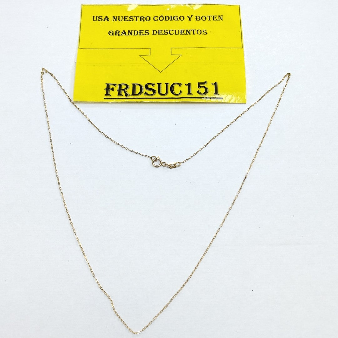CADENA ORO 14 K 1,00 GRMS (SEMINUEVO)