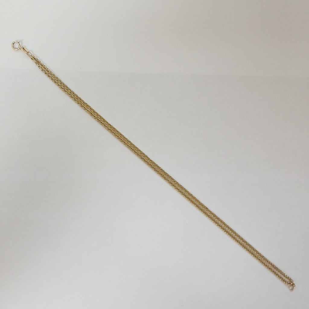 PULSERA ORO 14 K 2.7 GRMS (SEMINUEVO)