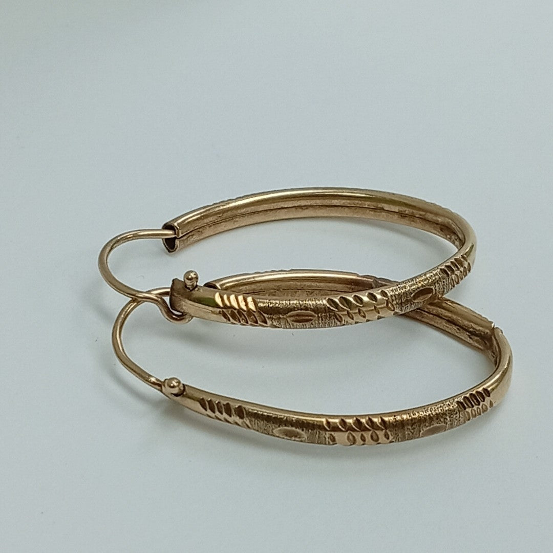 ARRACADAS PAR ORO 10 K 2.3 GRMS (SEMINUEVO)