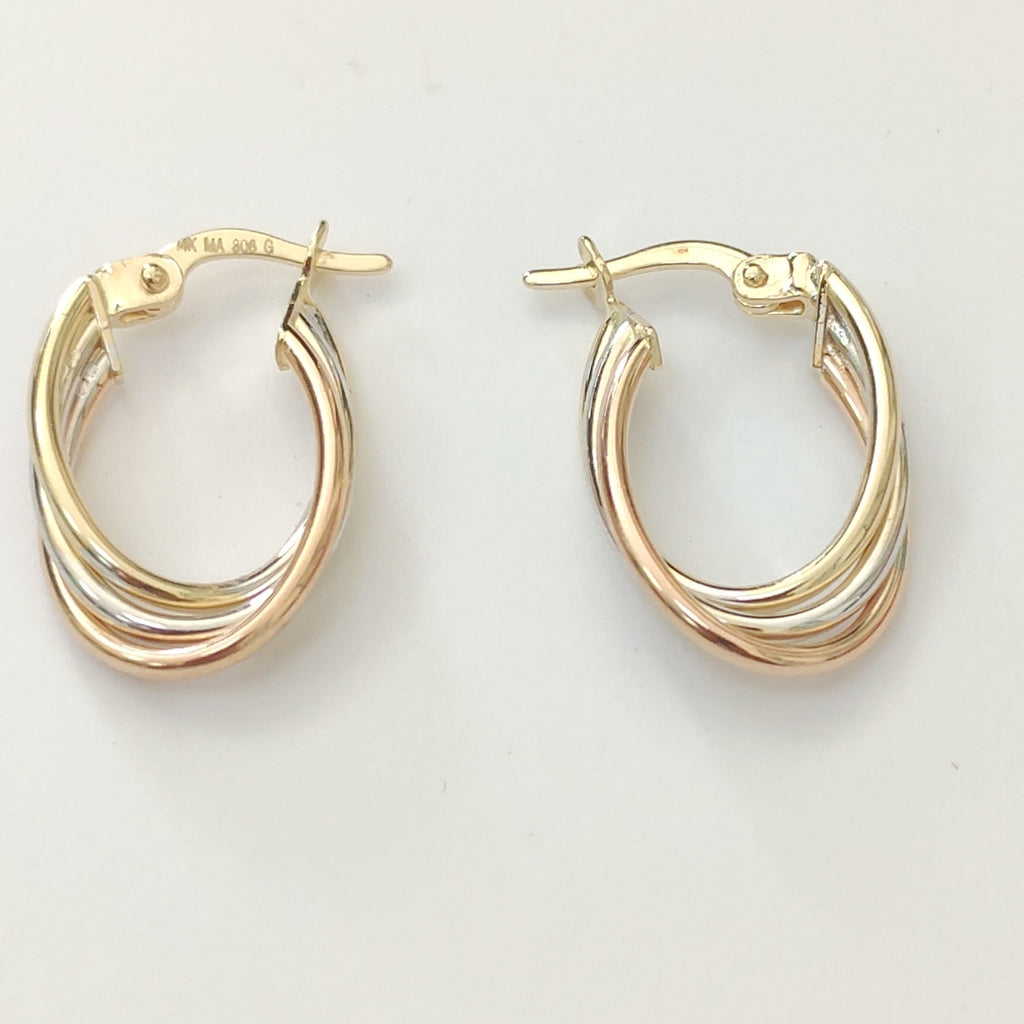 ARRACADAS ORO 14K 1.5 (NUEVO)