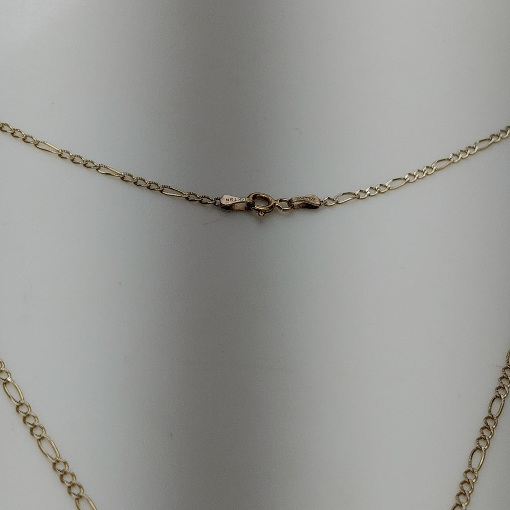 CADENA ORO, RODIADO 14 K 2.8 GRMS (SEMINUEVO)