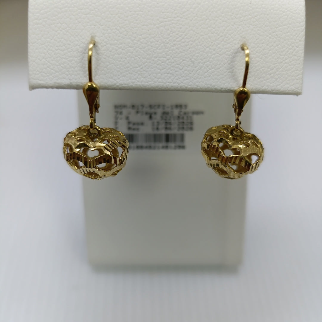 ARETES PAR ORO 14 K 4,90 GRMS (SEMINUEVO)