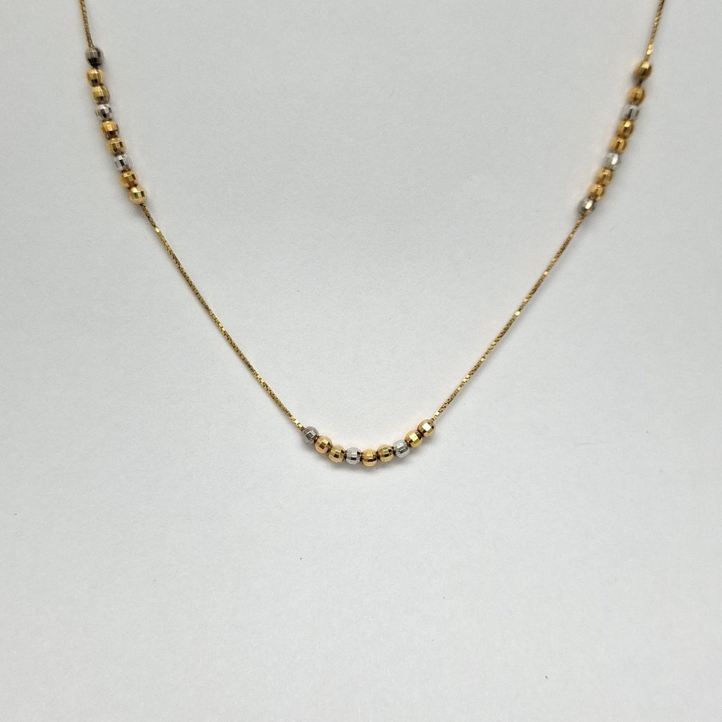 GARGANTILLA ORO,ORO COMBINADO 14 K 4,50 GRMS (SEMINUEVO)