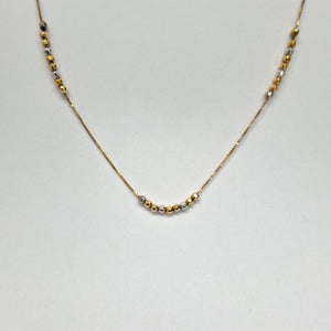GARGANTILLA ORO,ORO COMBINADO 14 K 4,50 GRMS (SEMINUEVO)