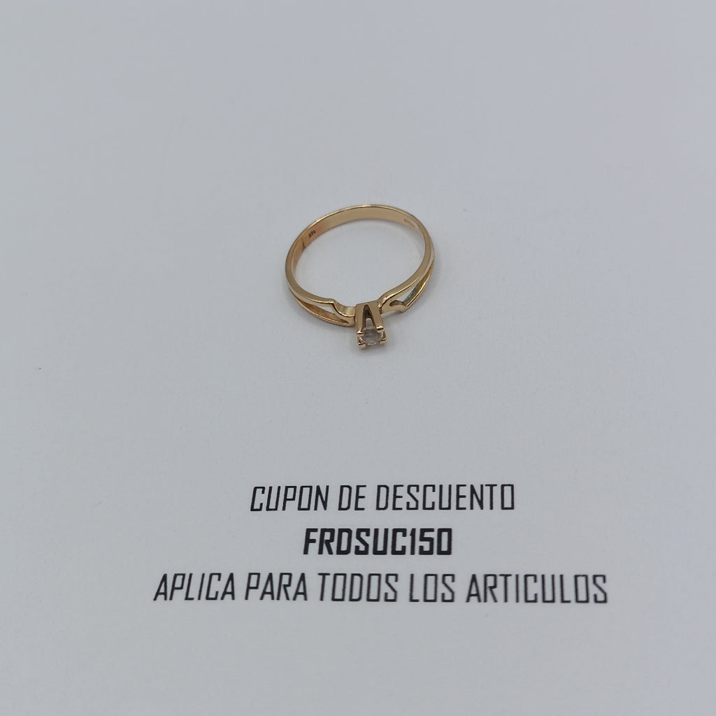 ANILLITO ORO 14 K 1.7 GRMS (SEMINUEVO)