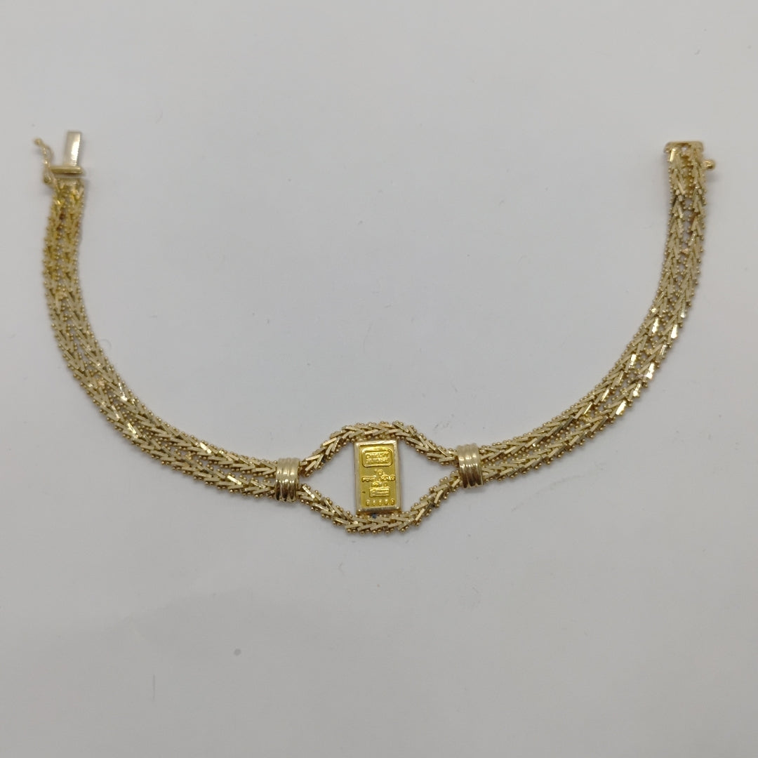 PULSERA ORO 14 K 12.9 GRMS (SEMINUEVO)