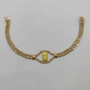 PULSERA ORO 14 K 12.9 GRMS (SEMINUEVO)
