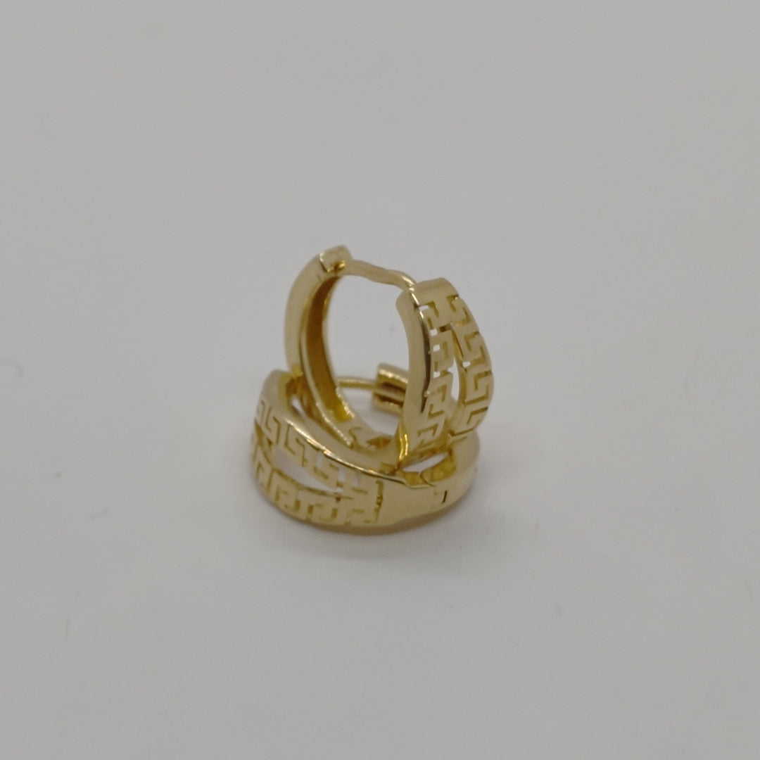 ARRACADAS PAR ORO 14 K 2 GRMS (SEMINUEVO)