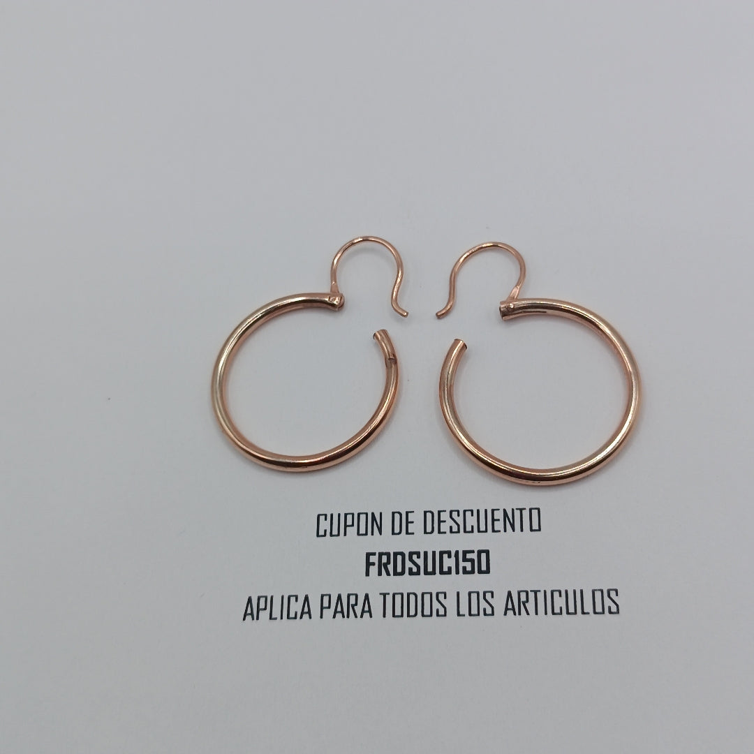 ARRACADAS PAR ORO 8 K 2.6 GRMS (SEMINUEVO)