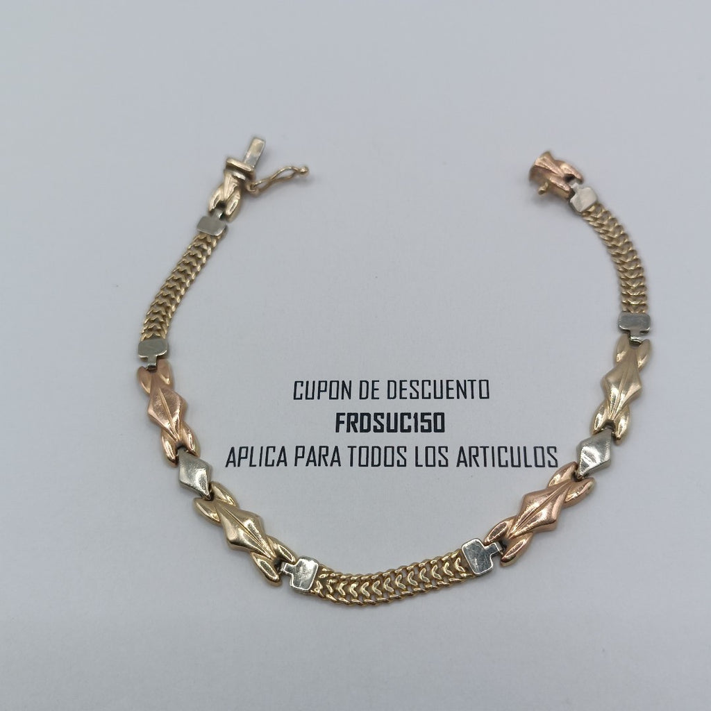 PULSERA ORO 14 K 7.7 GRMS (SEMINUEVO)