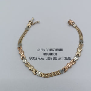 PULSERA ORO 14 K 7.7 GRMS (SEMINUEVO)