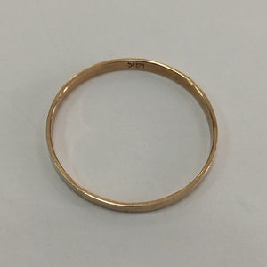 ARGOLLA ORO 14 K 1,10 GRMS (SEMINUEVO)