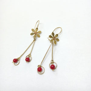ARETES PAR ORO 14 K 3,60 GRMS (SEMINUEVO)