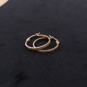 ARETES PAR ORO 10 K 1.5 GRMS (SEMINUEVO)