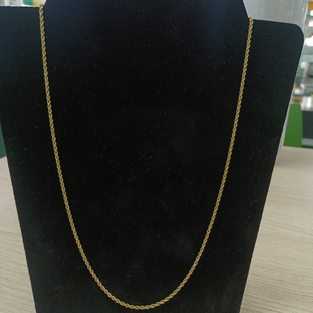 CADENA ORO 14 K 2.6 GRMS (SEMINUEVO)